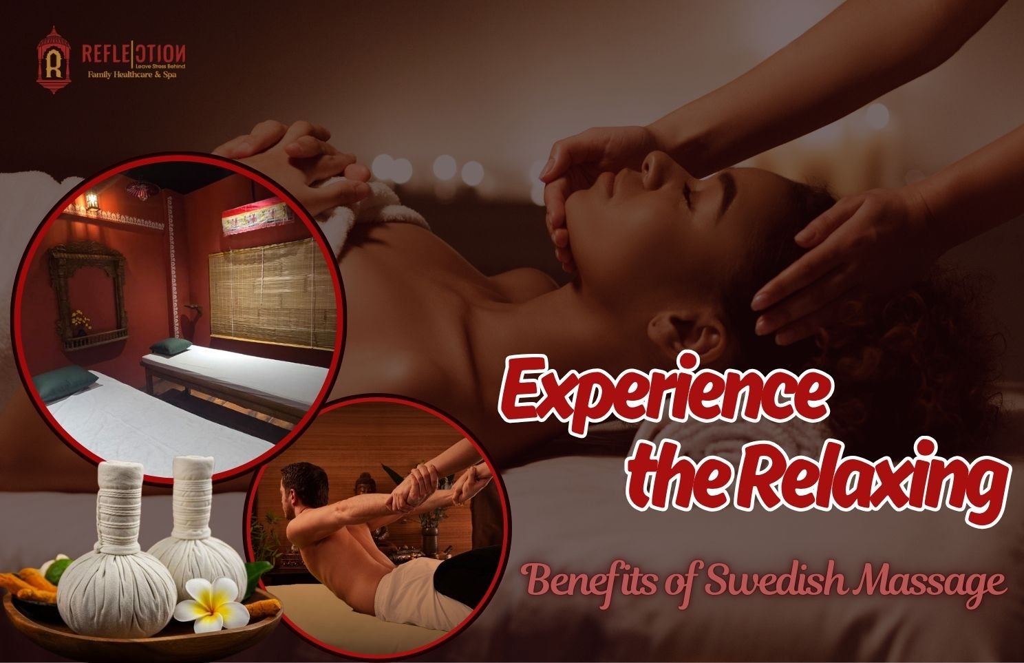Head, neck and shoulder massage at Reflection Family Healthcare & Spa in Surat